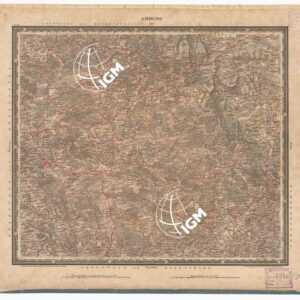 ATLAS VON SUDWEST DEUTSCHLAND UND DEN ALPENLAND - FOGLIO 10 - AMBERG - EGER