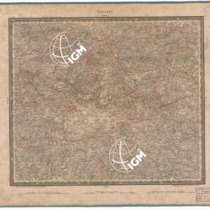 ATLAS VON SUDWEST DEUTSCHLAND UND DEN ALPENLAND - HALLEIN - SALZBURG 29