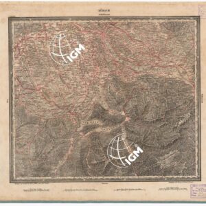 ATLAS VON SUDWEST DEUTSCHLAND UND DEN ALPENLAND - ZURICH - SCHAFFHAUSEN 32