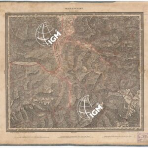 ATLAS VON SUDWEST DEUTSCHLAND UND DEN ALPENLAND - WALLENSTADT - CONSTANZ 33