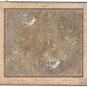 ATLAS VON SUDWEST DEUTSCHLAND UND DEN ALPENLAND - MERAN FUSSEN 34