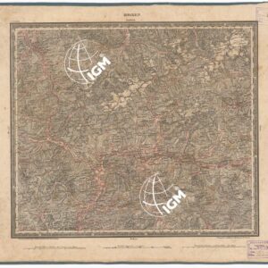 ATLAS VON SUDWEST DEUTSCHLAND UND DEN ALPENLAND - BRIXEN INNSBRUCK 35