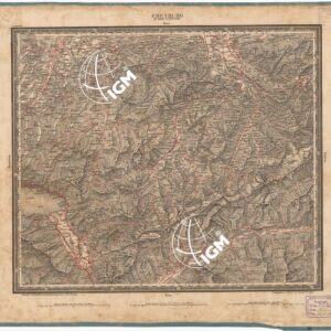 ATLAS VON SUDWEST DEUTSCHLAND UND DEN ALPENLAND - FREYBURG IN DER SCHWEIZ BERN 38