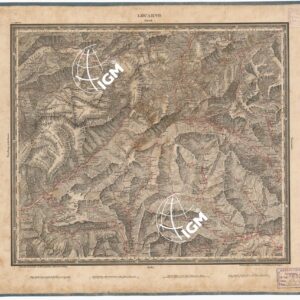 ATLAS VON SUDWEST DEUTSCHLAND UND DEN ALPENLAND - LOCARNO ZURICH 39