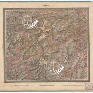 ATLAS VON SUDWEST DEUTSCHLAND UND DEN ALPENLAND - TRIENT MERAN 41