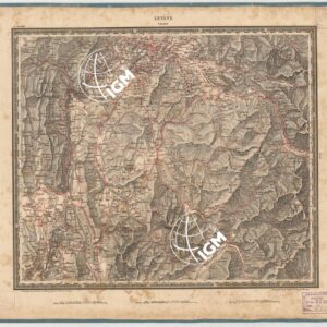 ATLAS VON SUDWEST DEUTSCHLAND UND DEN ALPENLAND - AOSTA 45