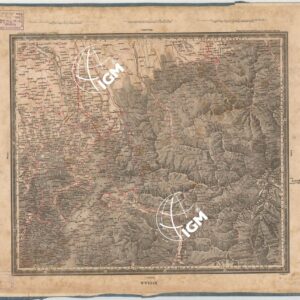 ATLAS VON SUDWEST DEUTSCHLAND UND DEN ALPENLAND - BIELLA LOCARNO 46