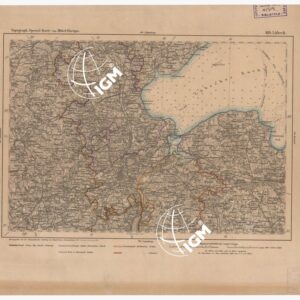 SPECIAL KARTE VON MITTEL EUROPA - LUBECK - Foglio 169