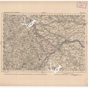 SPECIAL KARTE VON MITTEL EUROPA - DEMMIN F 171