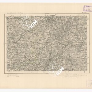 SPECIAL KARTE VON MITTEL EUROPA - SOLTAU F 219