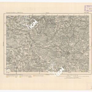 SPECIAL KARTE VON MITTEL EUROPA - CELLE F 247