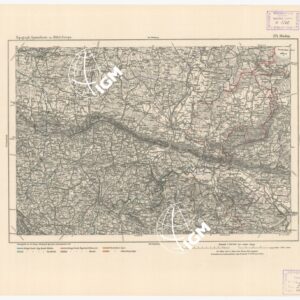 SPECIAL KARTE VON MITTEL EUROPA - MINDEN F 274