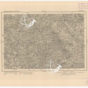 SPECIAL KARTE VON MITTEL EUROPA - WESEL F 301