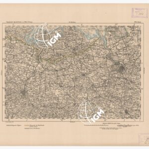 SPECIAL KARTE VON MITTEL EUROPA - GENT F 328