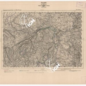 SPECIAL KARTE VON MITTEL EUROPA - BRILON F 333