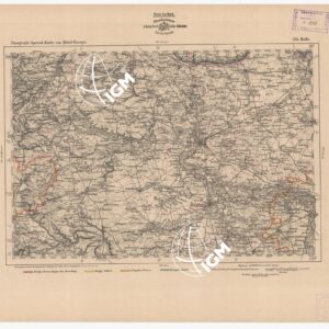 SPECIAL KARTE VON MITTEL EUROPA - HALLE F 336