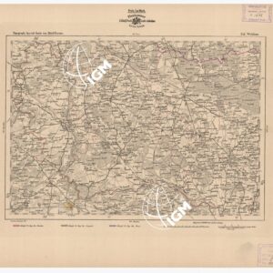 SPECIAL KARTE VON MITTEL EUROPA - WOHLAU F 341