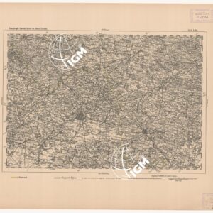 SPECIAL KARTE VON MITTEL EUROPA - LILLE F 354