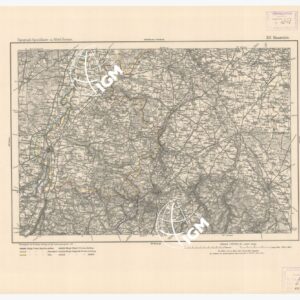 SPECIAL KARTE VON MITTEL EUROPA - MAASTRICHT F 357