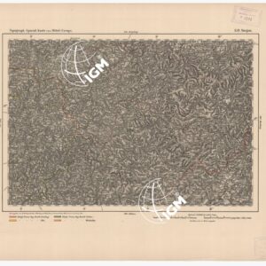 SPECIAL KARTE VON MITTEL EUROPA - SIEGEN F 359