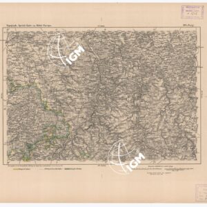 SPECIAL KARTE VON MITTEL EUROPA - PENIG F 364