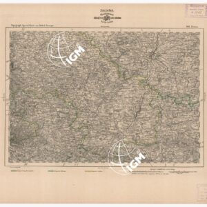 SPECIAL KARTE VON MITTEL EUROPA - ZITTAU F 366