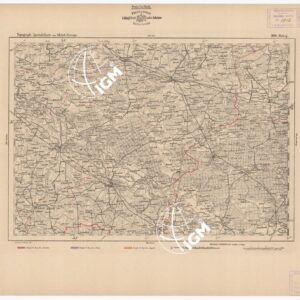 SPECIAL KARTE VON MITTEL EUROPA - BRIEG F 369