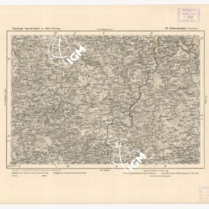 SPECIAL KARTE VON MITTEL EUROPA - TSCHENSTOCHOW F 371