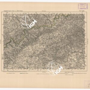 SPECIAL KARTE VON MITTEL EUROPA - TEPLITZ F 394