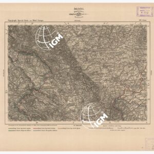 SPECIAL KARTE VON MITTEL EUROPA - GLATZ F 397