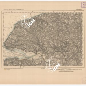 SPECIAL KARTE VON MITTEL EUROPA - LE HAVRE F 410