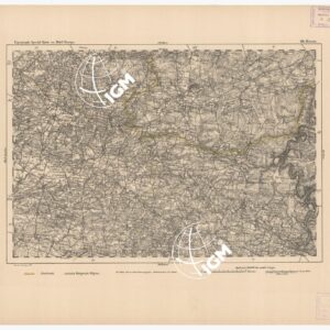 SPECIAL KARTE VON MITTEL EUROPA - HIRSON F 414