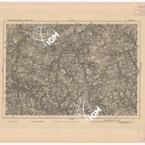 SPECIAL KARTE VON MITTEL EUROPA - GIVET F 415