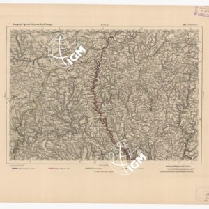 SPECIAL KARTE VON MITTEL EUROPA - CLERVAUX F 416