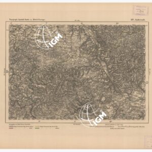 SPECIAL KARTE VON MITTEL EUROPA - ANDERNACH F 387