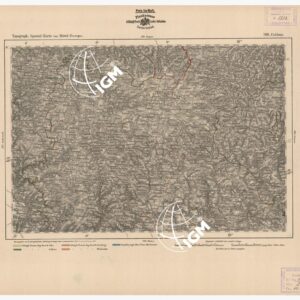 SPECIAL KARTE VON MITTEL EUROPA - COBLENZ F 388