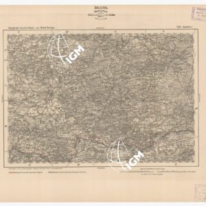 SPECIAL KARTE VON MITTEL EUROPA - RATIBOR F 429