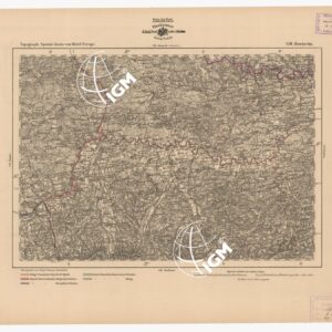 SPECIAL KARTE VON MITTEL EUROPA - OSWIECIM F 430