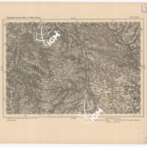 SPECIAL KARTE VON MITTEL EUROPA - LISIEUX F 440