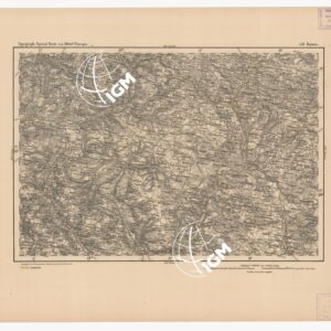 SPECIAL KARTE VON MITTEL EUROPA - ROUEN F 441