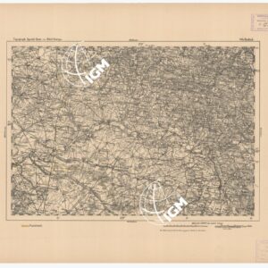 SPECIAL KARTE VON MITTEL EUROPA - RETHEL F 444