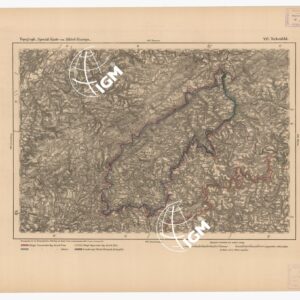 SPECIAL KARTE VON MITTEL EUROPA - BIRKENFELD F 447