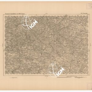 SPECIAL KARTE VON MITTEL EUROPA - NEUSTADT F 452