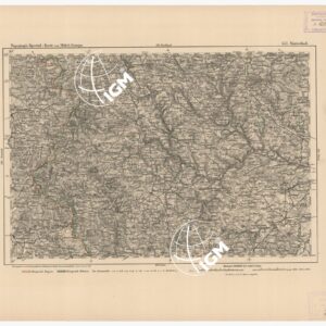 SPECIAL KARTE VON MITTEL EUROPA - MARIENBAD F 453