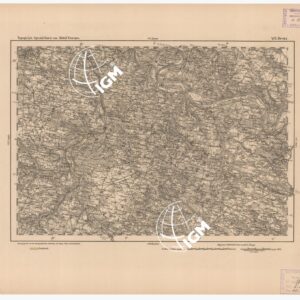 SPECIAL KARTE VON MITTEL EUROPA - DREUX F 471