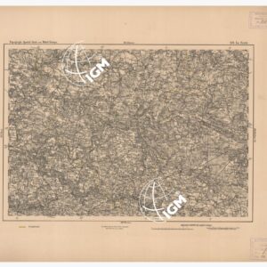 SPECIAL KARTE VON MITTEL EUROPA - LA FERTE' F 473