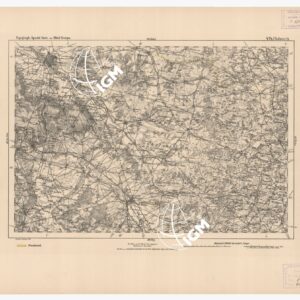 SPECIAL KARTE VON MITTEL EUROPA - CHALONS S.M. F 474