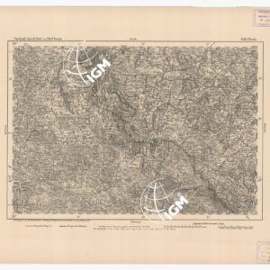 SPECIAL KARTE VON MITTEL EUROPA - CHAM F 483