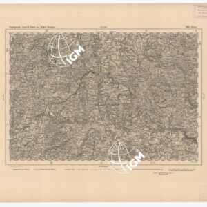 SPECIAL KARTE VON MITTEL EUROPA - IGLAU F 486