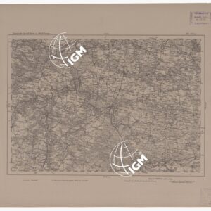 SPECIAL KARTE VON MITTEL EUROPA - MELUN F 502